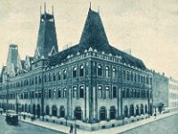 Jurišićeva ulica oko 1910. godine, pošta